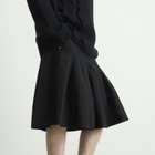 Comme des Garçons Homme Plus Men's Wool Structured Shorts in Black