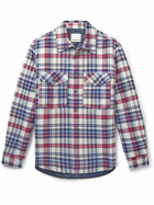 Isabel Marant - Pilou Padded Checked Cotton-Flannel Shirt Jacket - Blue