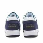 Diadora Men's S8000 Navy Sneakers in Classic Navy/Azure Blue