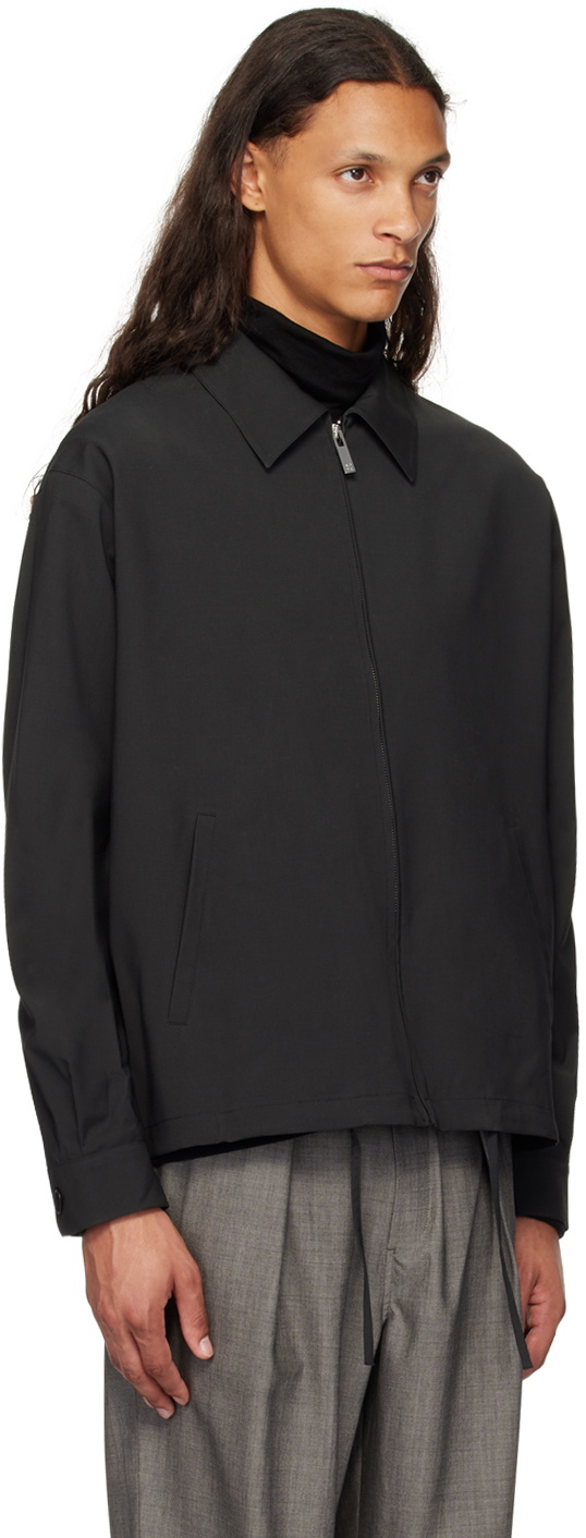 Róhe Black Blouson Jacket