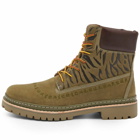 Timberland x Edison Chen Circular Regen 6" Boot in Dark Green Full Grain