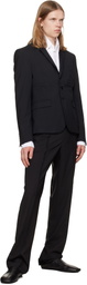 HODAKOVA Black Double Button Blazer