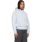 Dime Purple Cursive Small Logo Hoodie