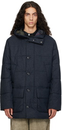 Barbour Gray Winter Bedale Puffer Jacket
