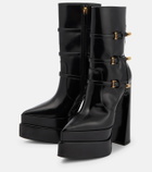 Versace - Aevitas Pointy leather ankle boots