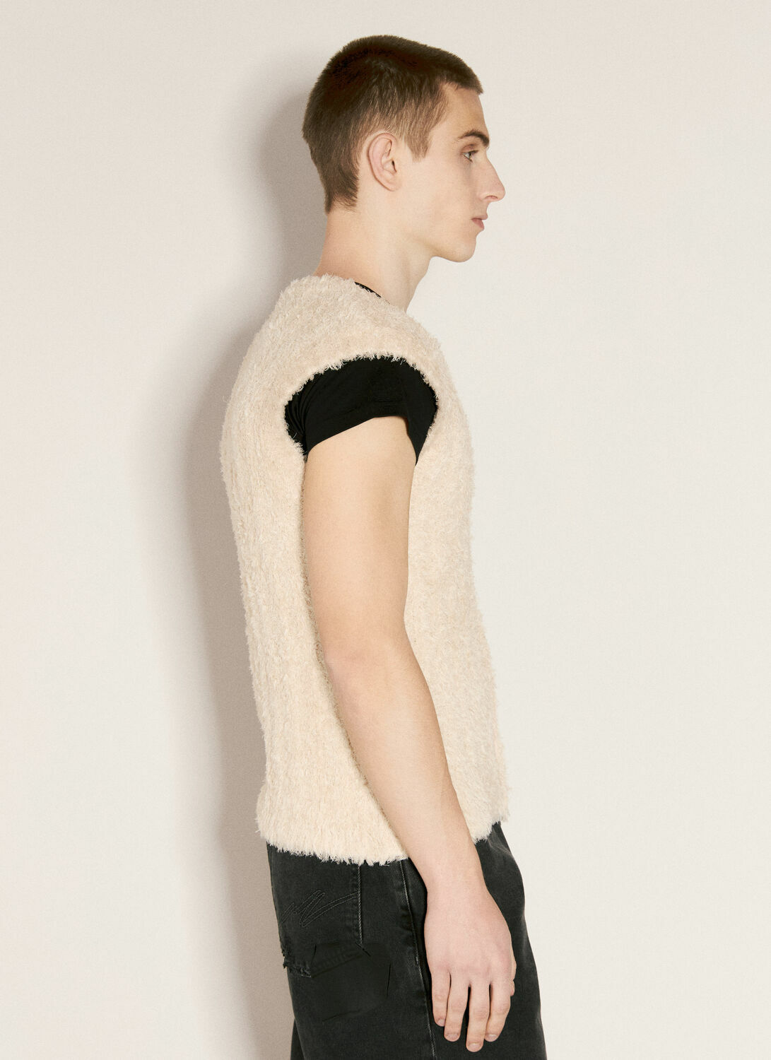 Martine Rose Ratty Zip-Up Gilet