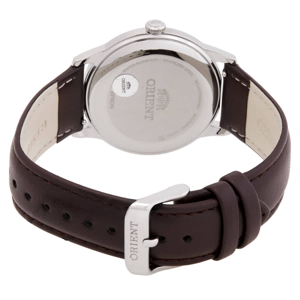 Orient Classic Solar-Powered Ivory Dial Watch RA-WK0003G10B