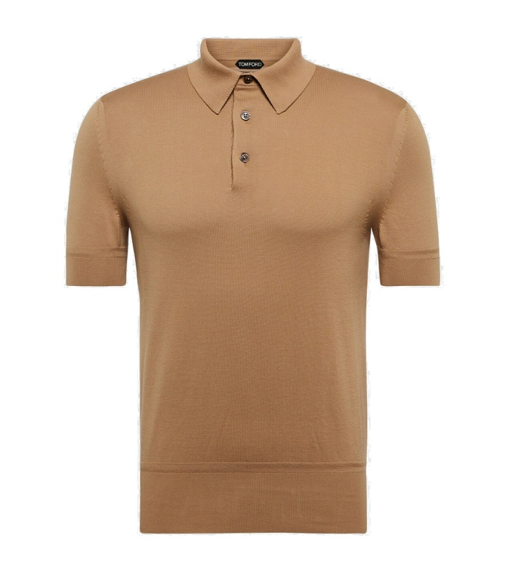 Photo: Tom Ford - Short-sleeved cotton polo shirt