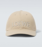 Loewe Paula's Ibiza logo embroidered cotton baseball cap