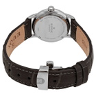 Edox Les Bemonts Black Dial Black Leather Ladies Watch 57001 3 GIN