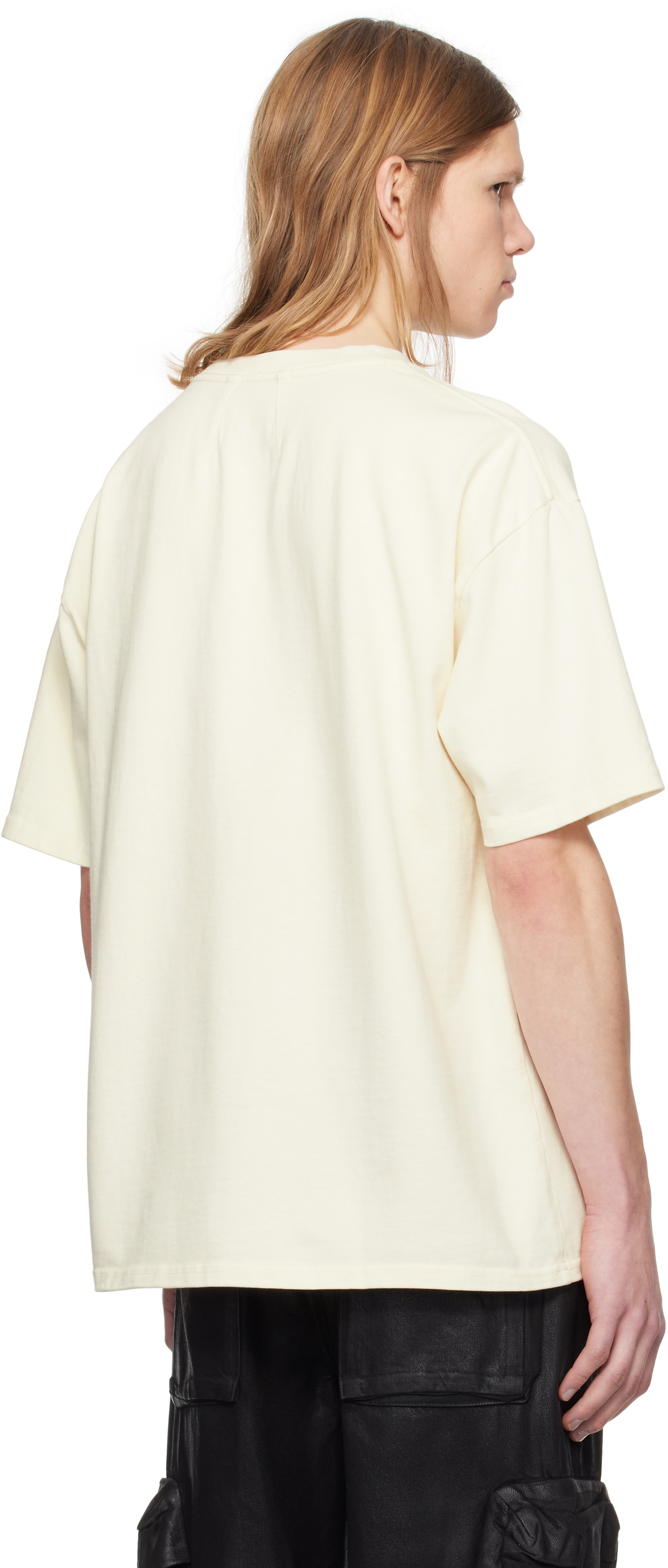 【関税込み】Rhude オフホワイト Beach-Side Tシャツ RHUDE BEACH SIDE TEE – R H U D E