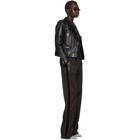 Givenchy Black Velvet Band Lounge Pants