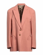 Blazé Milano Womens Blazer in Salmon pink