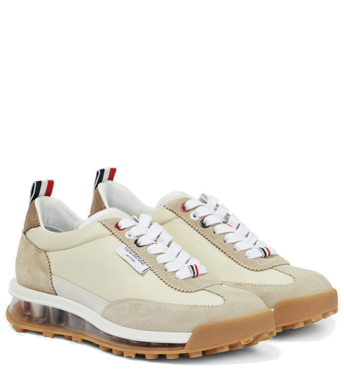 Thom Browne - Tech Runner suede sneakers Thom Browne