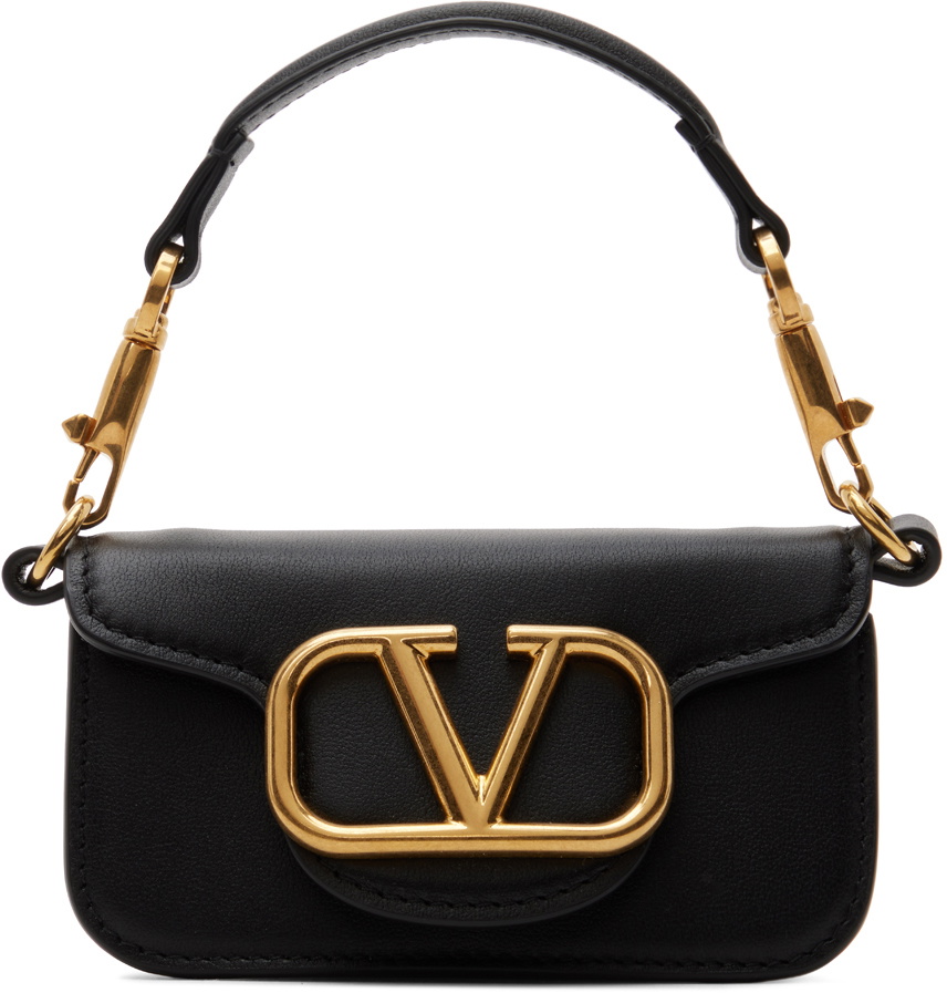 【VALENTINO】MICRO LOCO SHOULDER BAG Valentino Garavani Locò Micro leather shoulder bag Valentino