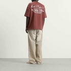 Amiri Men's Dreamers Chain Stitch T-Shirt in Brick