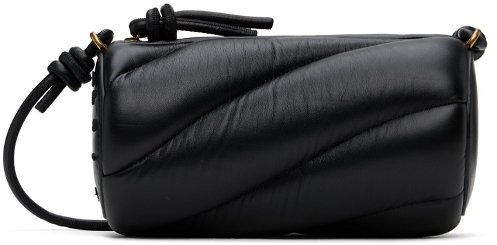Photo: Fiorucci Black Mella Leather Bag