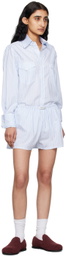 Carter Young SSENSE Exclusive Blue Shorts