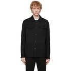 Z Zegna Black Techmerino Shirt