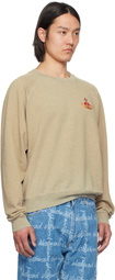 Vivienne Westwood Beige Overdye Raglan Sweatshirt