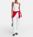 Leset Arielle crêpe wide-leg pants