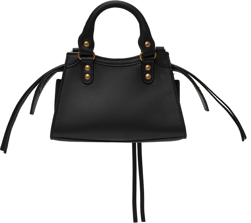 Balenciaga Black Nano Neo Classic Top Handle Bag Balenciaga