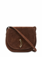 LITTLE LIFFNER Maccheroni Saddle Suede Shoulder Bag