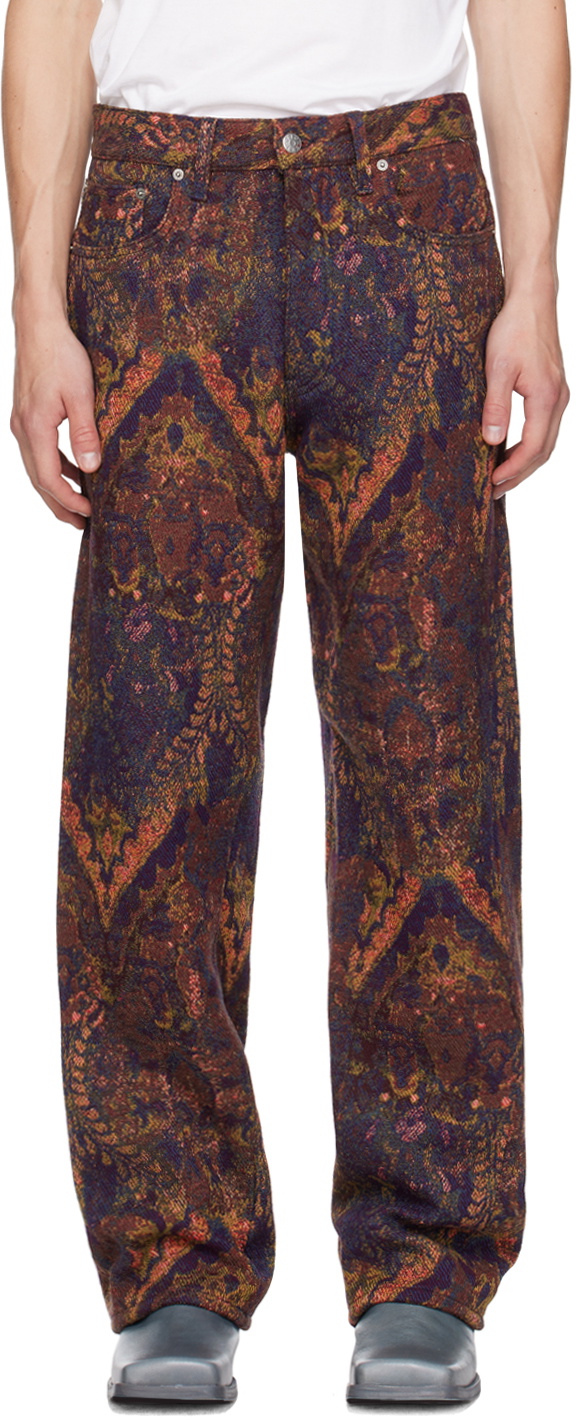 Sunflower Multicolor Wide Twist Trousers