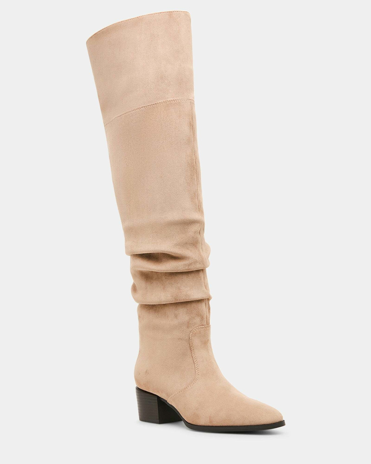 Steve Madden Tamaraa Boots in Taupe