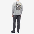 Denham Men's DXT Fatale Crew Sweat in Grey Marl