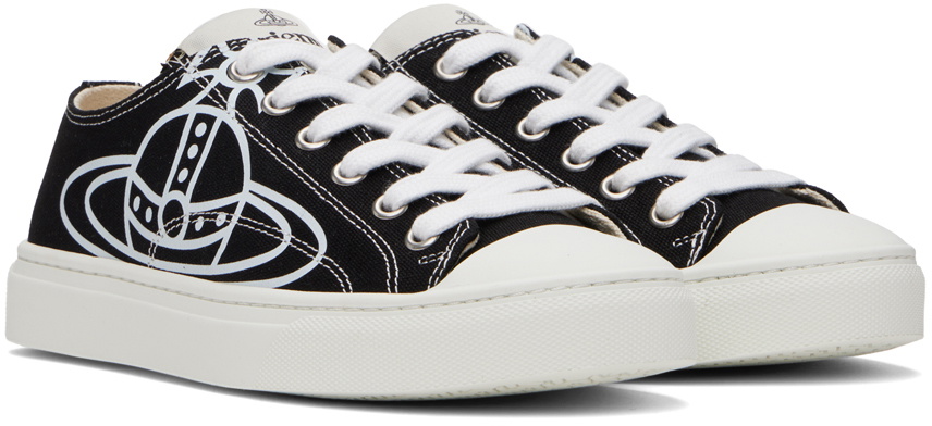 Vivienne Westwood Black Plimsoll Low-Top Sneakers
