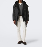 Yves Salomon Shearling-trimmed down coat