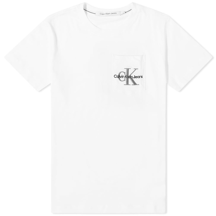 Photo: Calvin Klein Monogram Logo Pocket Tee