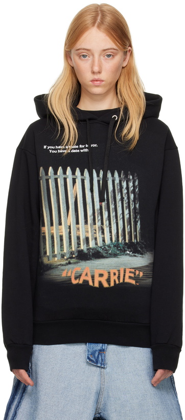 Photo: JW Anderson Black Carrie Gate Hoodie