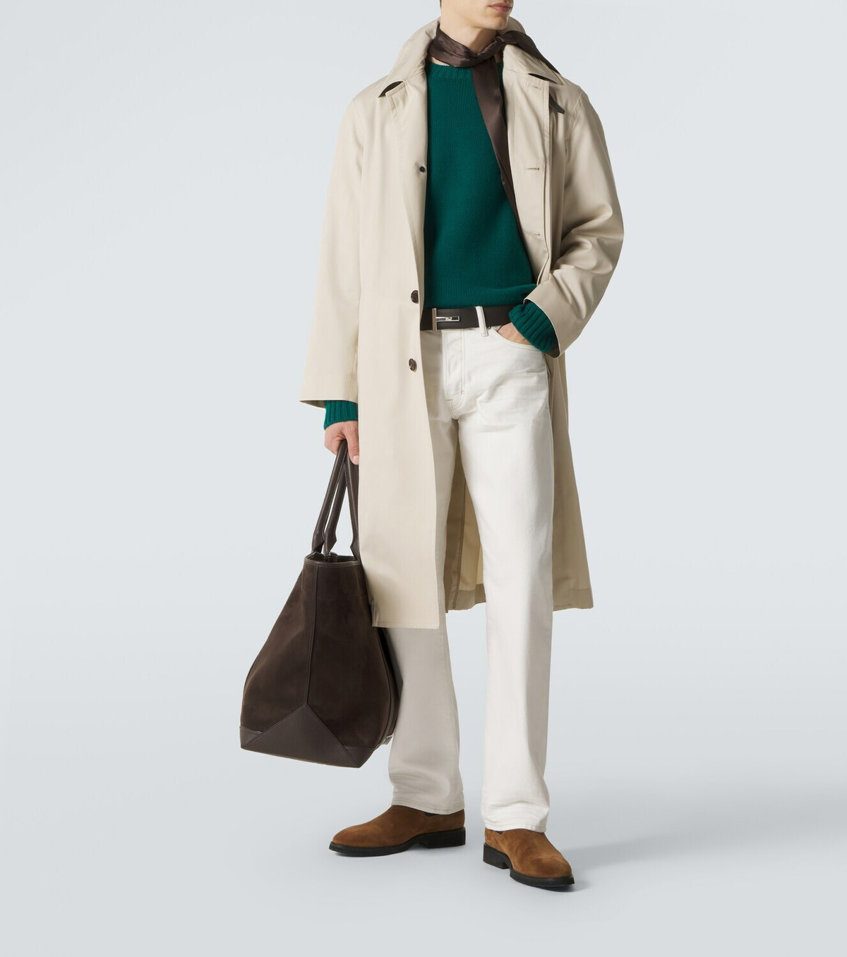 Tom Ford Cotton and silk trench coat
