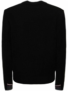 MONCLER GRENOBLE - Stretch Wool Blend Crewneck Sweater