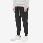 Maison Kitsuné Men's Tricolour Fox Patch Sweat Pant in Black