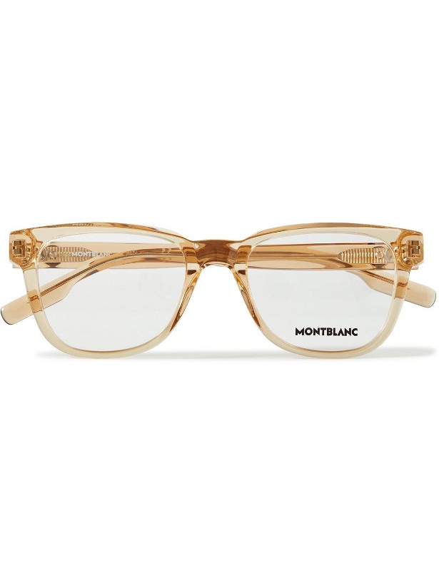 Photo: Montblanc - Square-Frame Acetate Optical Glasses