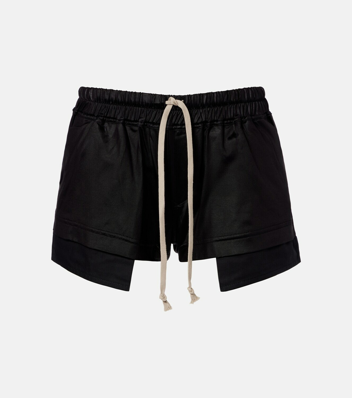 Rick Owens DRKSHDW Fog satin shorts