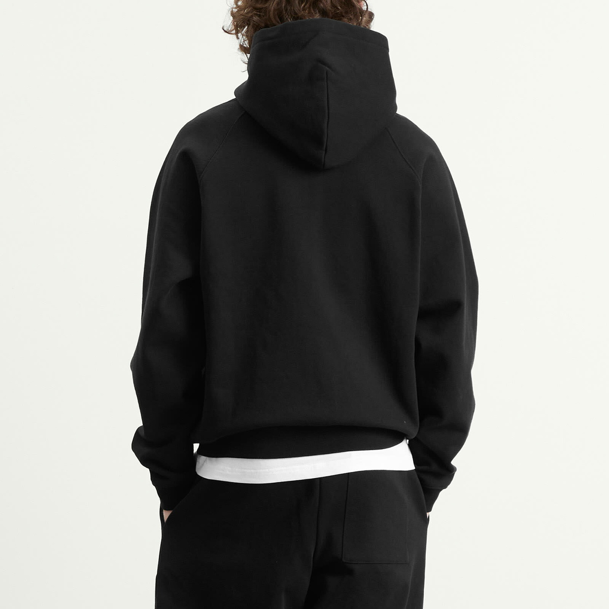 Dime Men's Cursive Logo Hoodie in Black