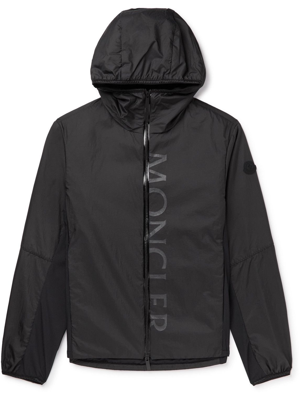 Moncler - Ichiro Logo-Print Padded Nylon-Ripstop Hooded Jacket