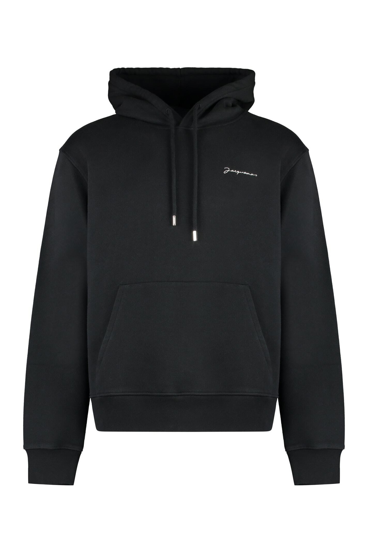 ★JACQUEMUS★ Le Hoody Typo Hood Black 245JS2342341990 245JS JACQUEMUS - Le Hoodie Typo Cotton Sweatshirt Jacquemus