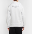 Comme des Garçons SHIRT - Printed Loopback Cotton-Jersey Hoodie - White