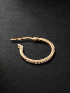 KOLOURS JEWELRY - Spectra Medium 14-Karat Gold Diamond Single Hoop Earring