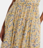 Ulla Johnson Kasia floral silk chiffon maxi dress