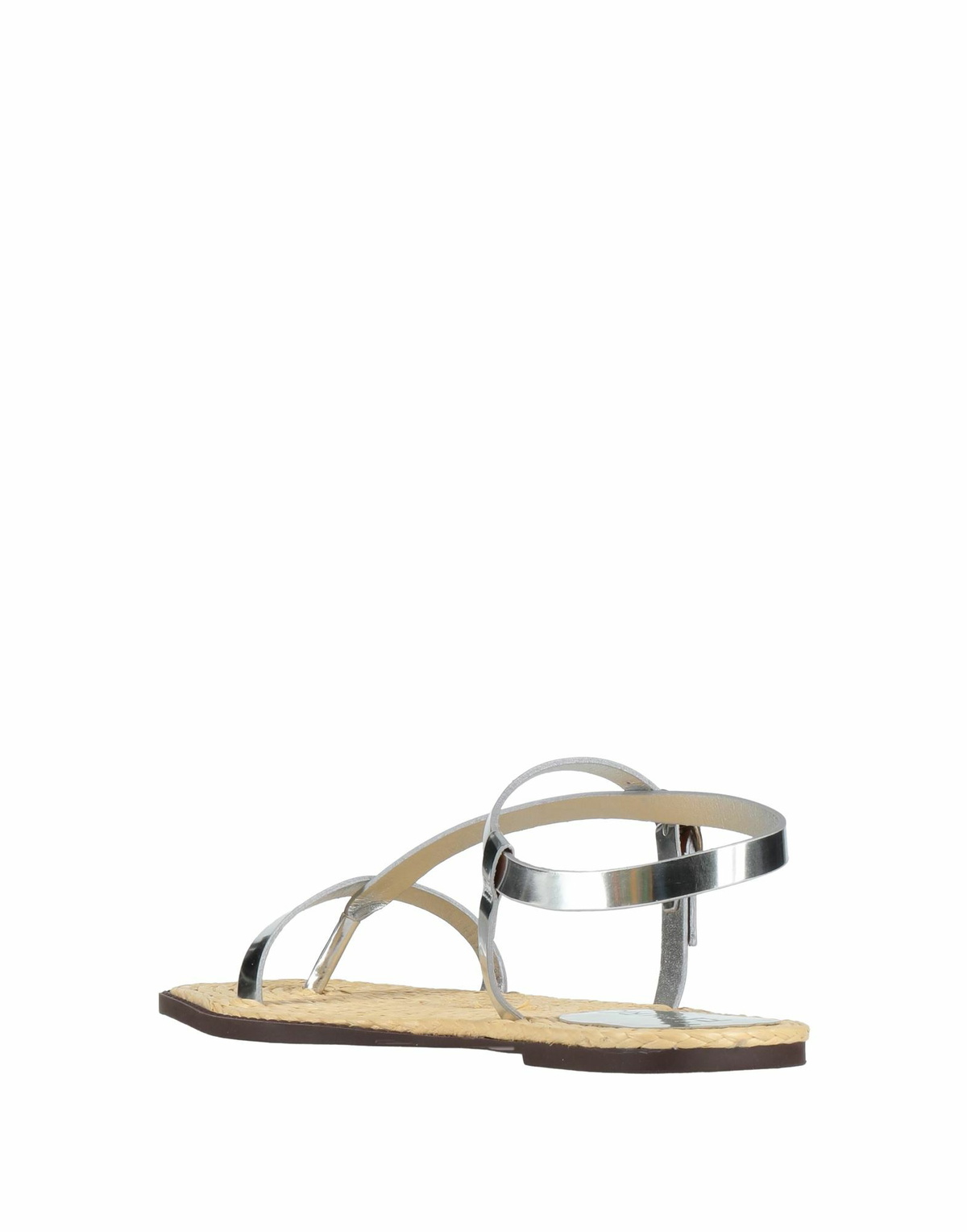 Farm Rio Womens Thong sandal in Silver