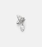 Maria Tash Echo 18kt white gold (750/1000) single earring with diamonds