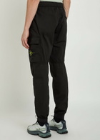 Stone Island Stretch-cotton Cargo Trousers Black