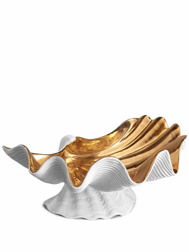 Photo: L'Objet White Neptune XL Porcelain Bowl