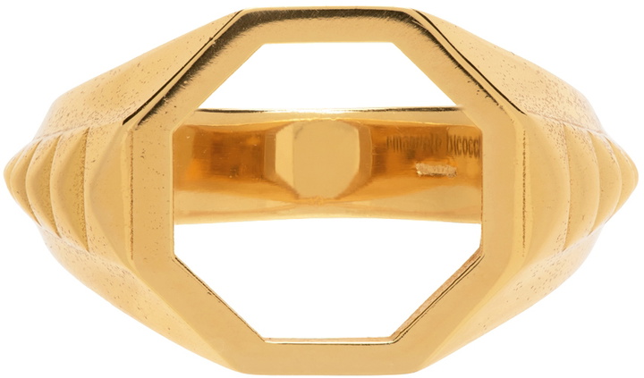 Photo: Emanuele Bicocchi Gold Open Signet Ring